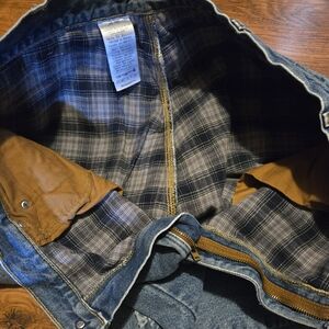 Carhartt LINED Jeans men's 40 x 36 comfy relaxed fit warm heavy workwear pants